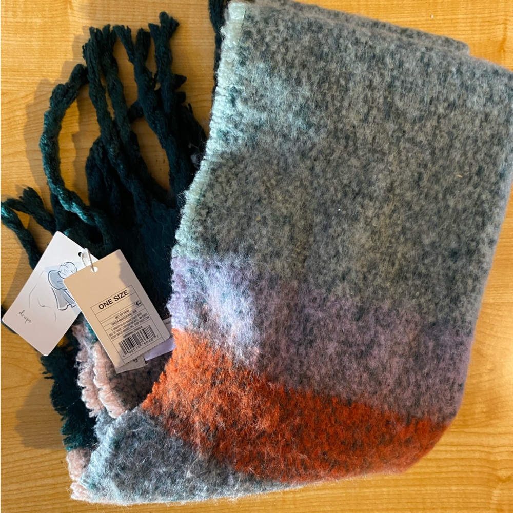 Multi colored scarf